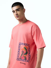 TEE AURT-PINK [UNISEX]