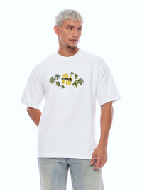 TEE FRNFLWR-WHT [UNISEX]