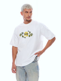 TEE FRNFLWR-WHT [UNISEX]