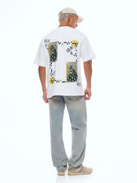 TEE FRNFLWR-WHT [UNISEX]