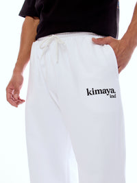 SWEATPANTS SWTPANT-WHT [UNISEX]