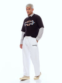 SWEATPANTS SWTPANT-WHT [UNISEX]