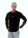 SWEATSHIRT ONEHND-BLCK [UNISEX]