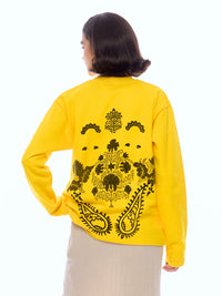 SWEATSHIRT DESS-YELL [UNISEX]