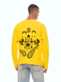 SWEATSHIRT DESS-YELL [UNISEX]