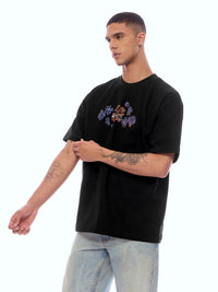 TEE FRNFLWR-BLCK [UNISEX]