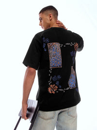 TEE FRNFLWR-BLCK [UNISEX]