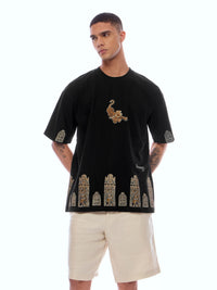 TEE TGR-BLCK [UNISEX]