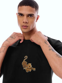 TEE TGR-BLCK [UNISEX]