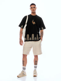 TEE TGR-BLCK [UNISEX]