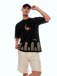 TEE TGR-BLCK [UNISEX]