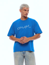 TEE BASIC-BLUE [UNISEX]