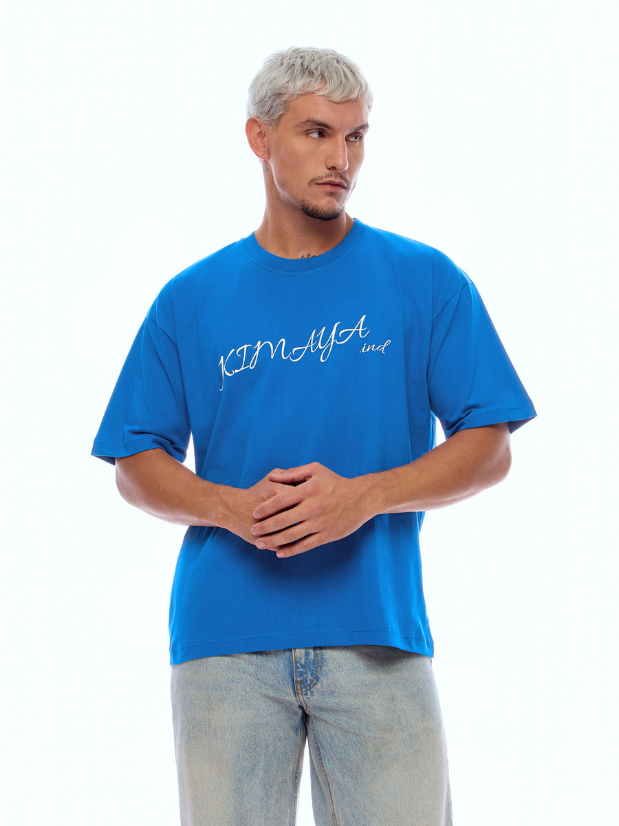 TEE BASIC-BLUE [UNISEX]