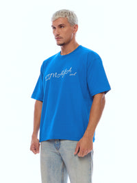 TEE BASIC-BLUE [UNISEX]