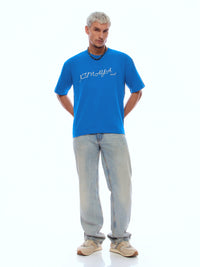TEE BASIC-BLUE [UNISEX]