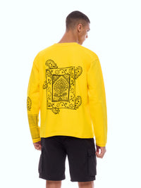 SWEATSHIRT ONEHND-YELL [UNISEX]
