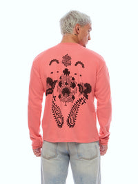 SWEATSHIRT DESS-PINK [UNISEX]