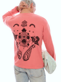 SWEATSHIRT DESS-PINK [UNISEX]
