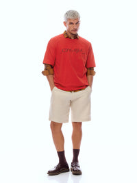 TEE BASIC-RED [UNISEX]