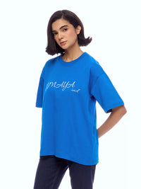 TEE BASIC-BLUE [UNISEX]