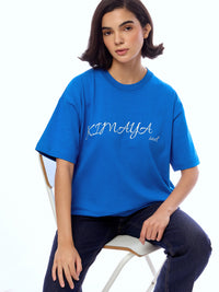 TEE BASIC-BLUE [UNISEX]