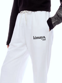 SWEATPANTS SWTPANT-WHT [UNISEX]