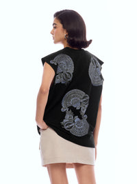 VEST VST-BLCK [UNISEX]