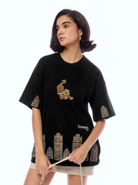 TEE TGR-BLCK [UNISEX]