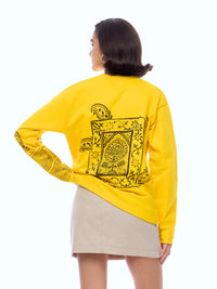 SWEATSHIRT ONEHND-YELL [UNISEX]