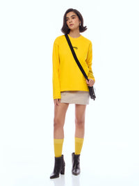 SWEATSHIRT ONEHND-YELL [UNISEX]