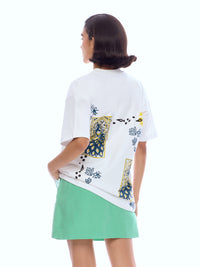 TEE FRNFLWR-WHT [UNISEX]