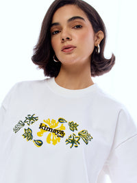 TEE FRNFLWR-WHT [UNISEX]