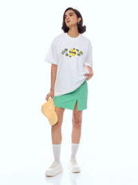 TEE FRNFLWR-WHT [UNISEX]