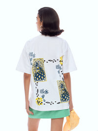 TEE FRNFLWR-WHT [UNISEX]