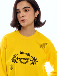 SWEATSHIRT DESS-YELL [UNISEX]