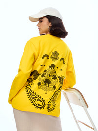 SWEATSHIRT DESS-YELL [UNISEX]
