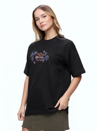 TEE FRNFLWR-BLCK [UNISEX]
