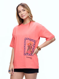 TEE AURT-PINK [UNISEX]