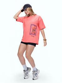 TEE AURT-PINK [UNISEX]