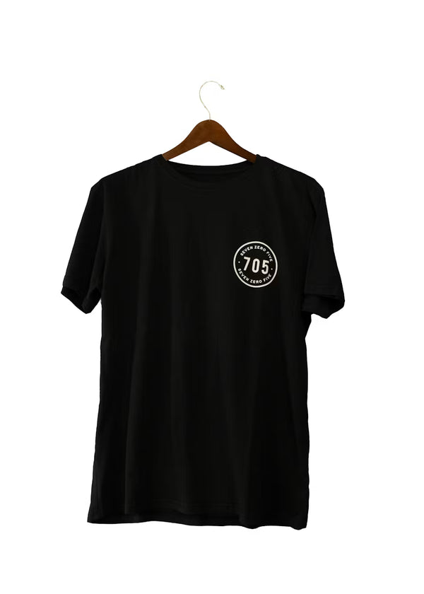 Washed Black Boxy Tee