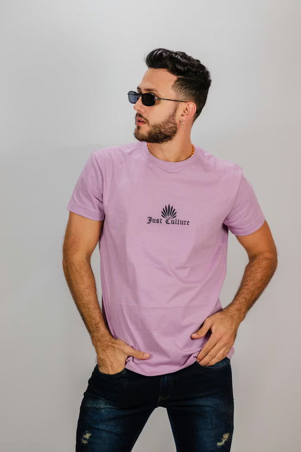 Ghost Print Drop-Shoulder Tee